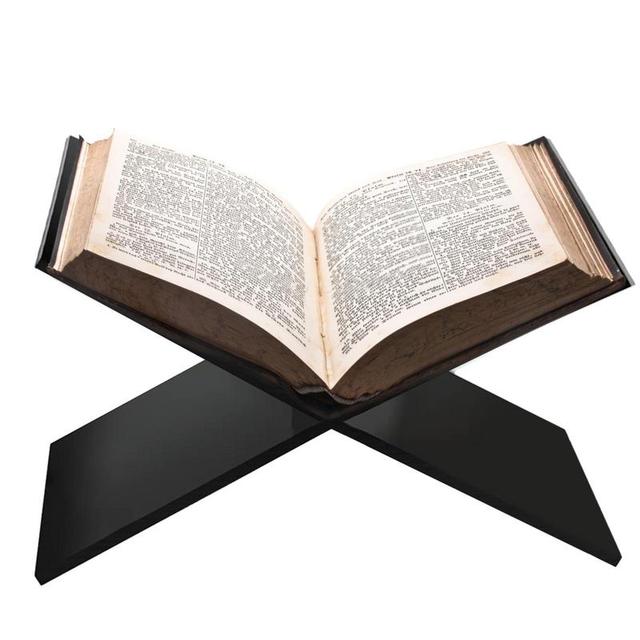 Acrylic Book Stands For Display X Shape Coffee Table Book Stand For Reading  Reading Stand For